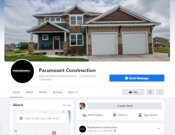 Paramount Construction| New Home Construction and Remodeling in Central, MN